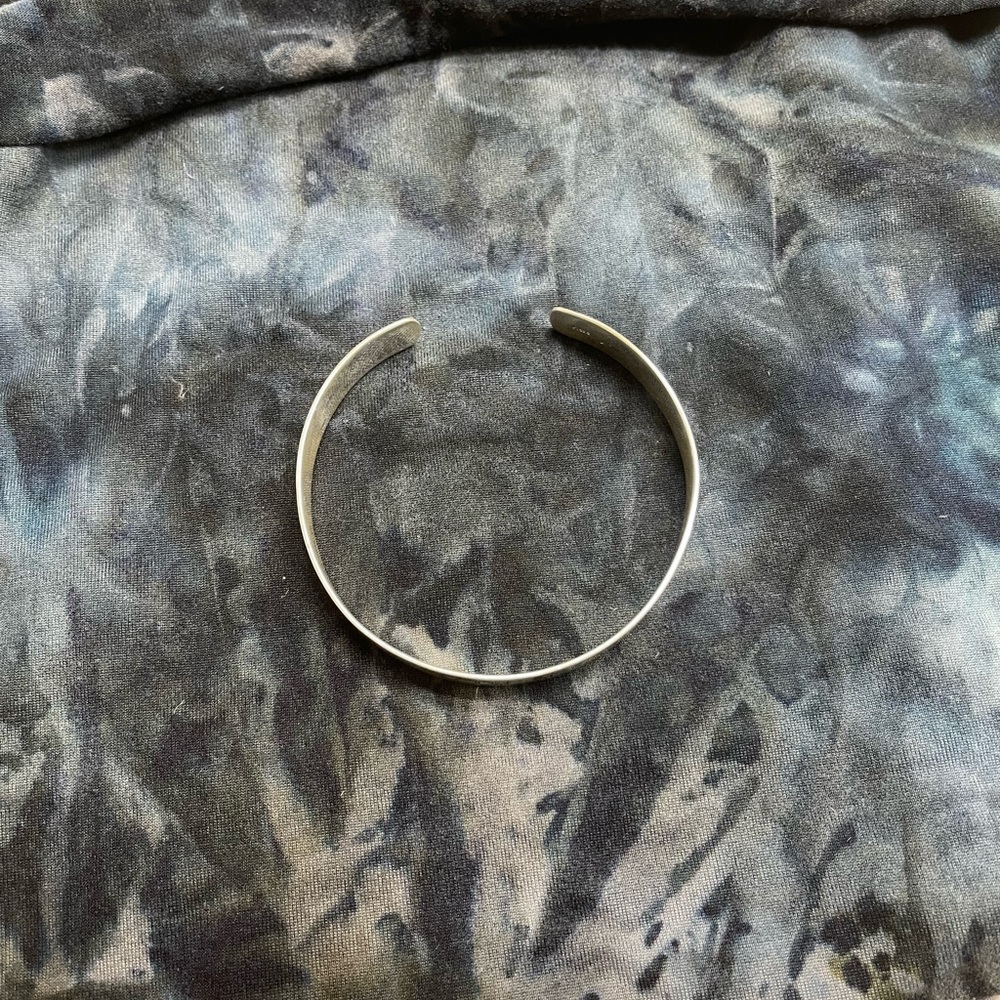 Sterling Silver Adjustable Engraved Affirmations … - image 2